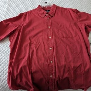 Light Red American Living XXL Short sleeve button up new with tags